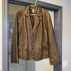 JJill Leather Jacket